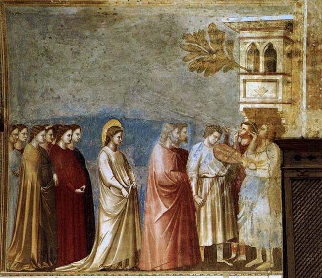 Wedding Procession, GIOTTO di Bondone